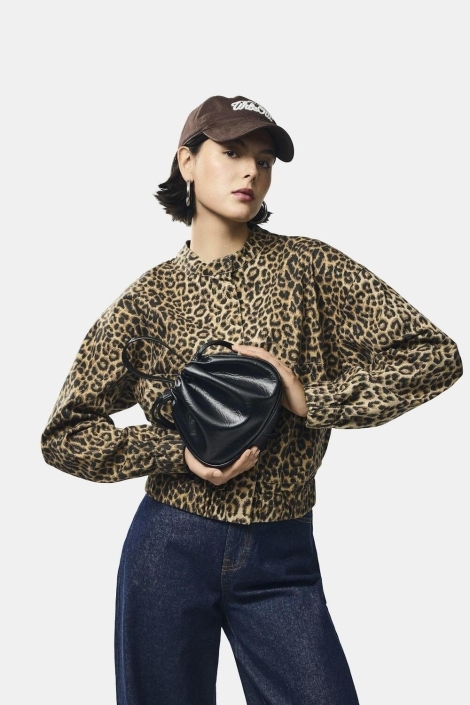 Pieces pcsalume bomber denim jacket
